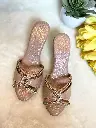 Diamond Beige Wedges