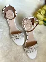 Pearl Strap Wedges